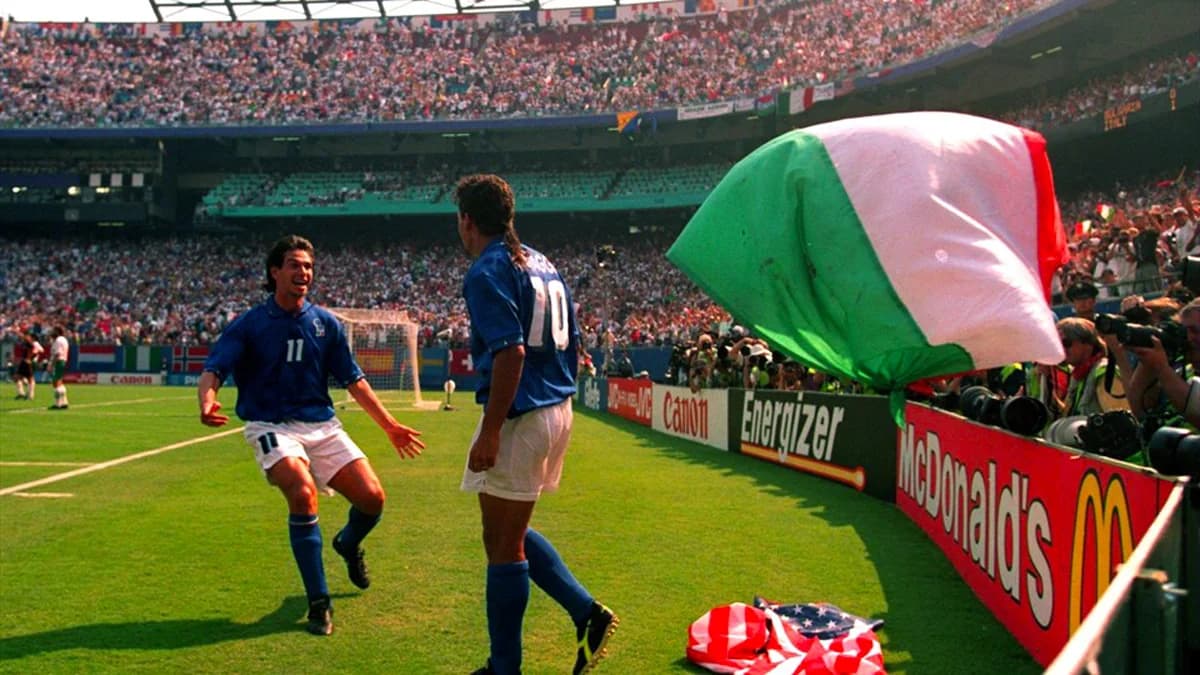Baggio'nun yarı final golü
