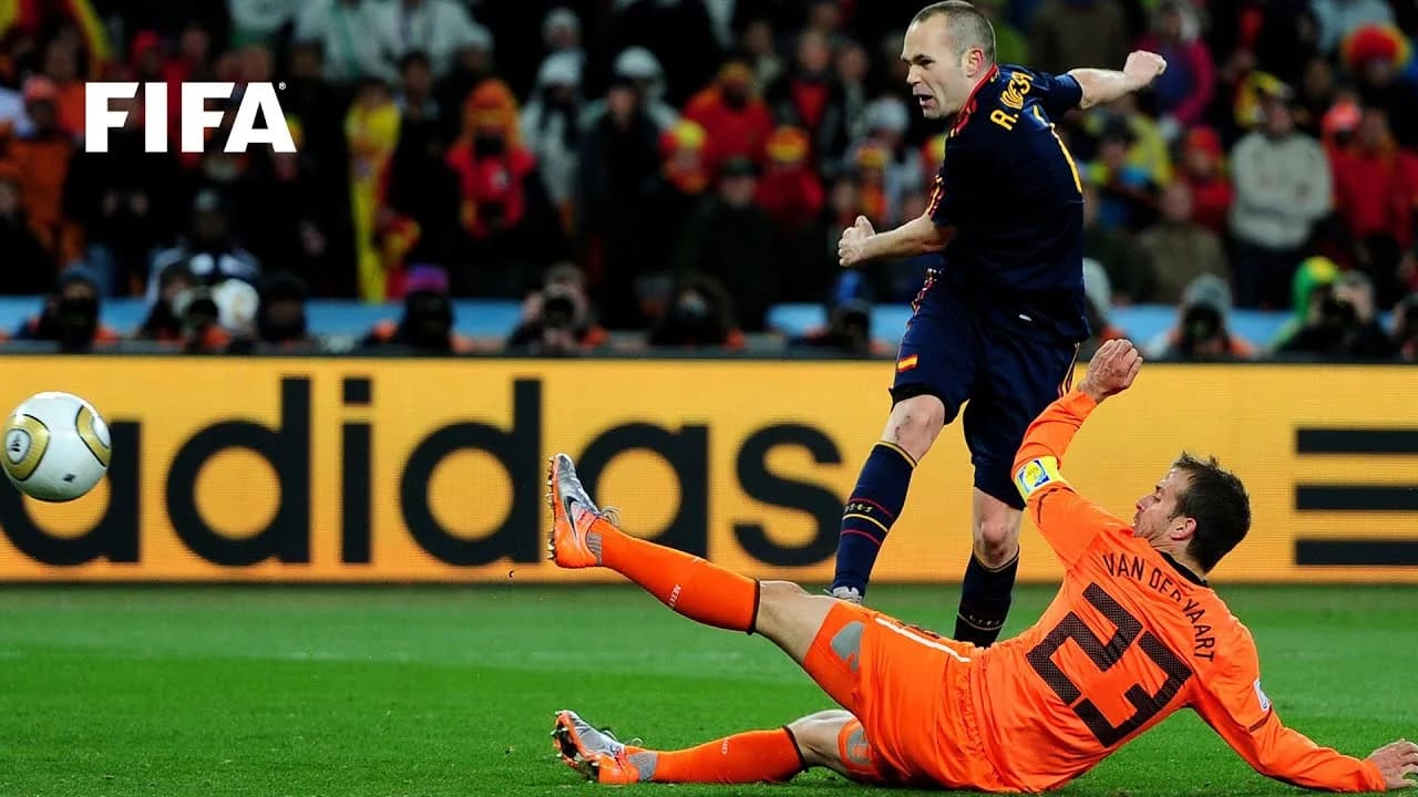 Iniesta'nın final golü