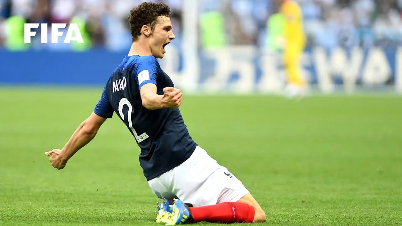 Pavard'ın dış ayak volesi